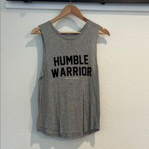 Spiritual Gangster Charcoal Humble Warrior Tee